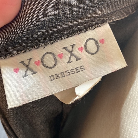 XOXO Gray Spaghetti Strap Dress Size 11 in Like New Condition - Picture 6 of 9